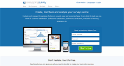 Desktop Screenshot of easygoingsurvey.com